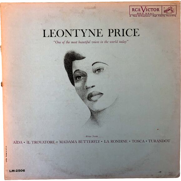 Leontyne Price - Arias - 2x Vinyl Record 1961 RCA Victor Red Seal LM-2506 - Picture 1 of 6